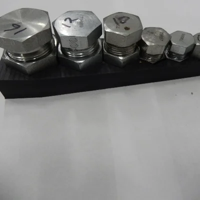 Giá đỡ nắp và nút bịt cho hệ JIC và o-face #4-16 6