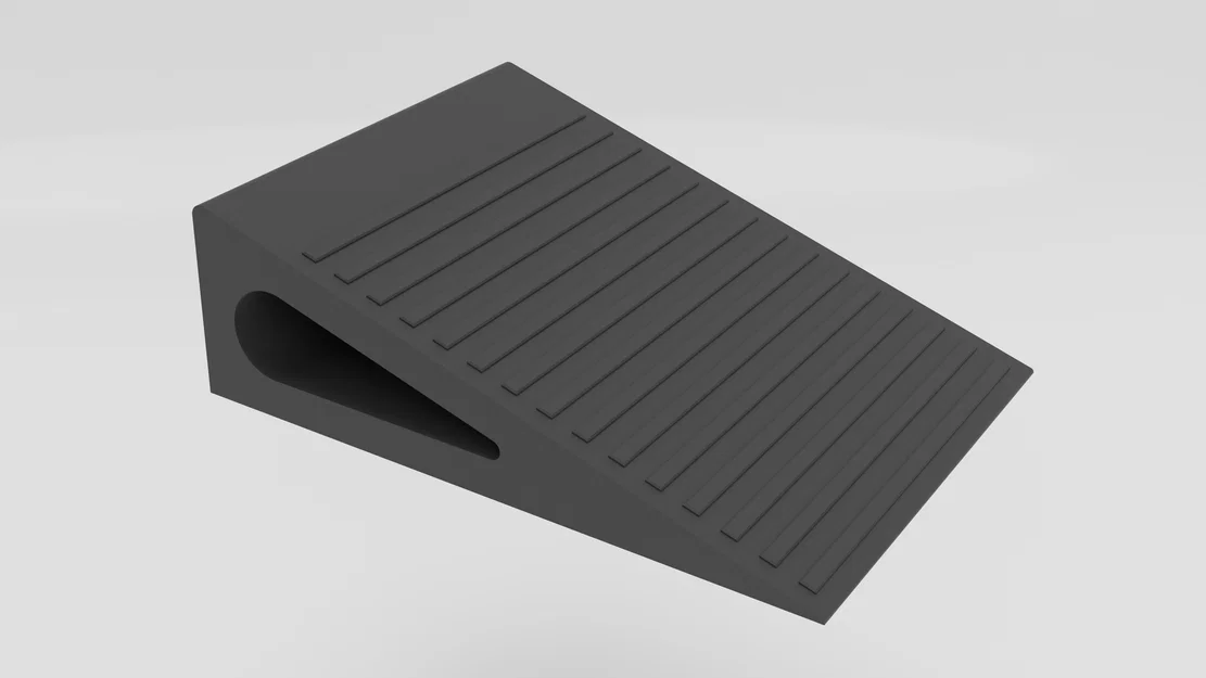 Cục chặn cửa 3D thông minh bản rộng 60x80x25mm tiện lợi - Image 1