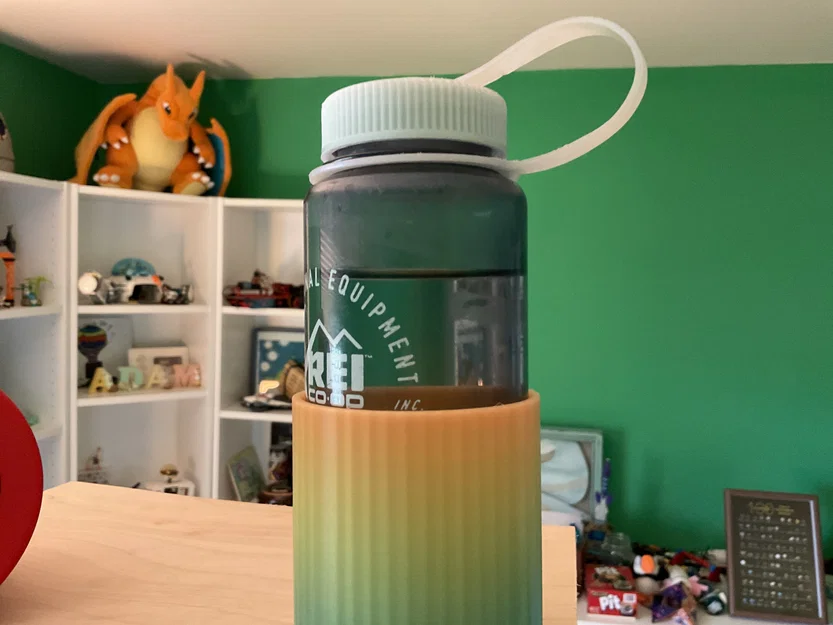 Giá đỡ bình nước 500ml cho Nalgene và REI in 3D gọn gàng - Image 1