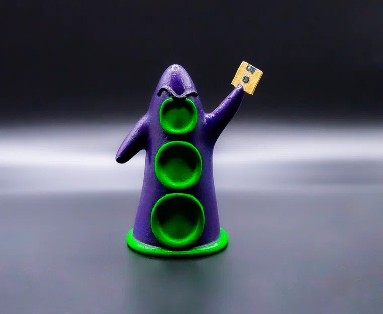 Mô hình Purple Tentacle từ tựa game Day of the Tentacle - Image 1