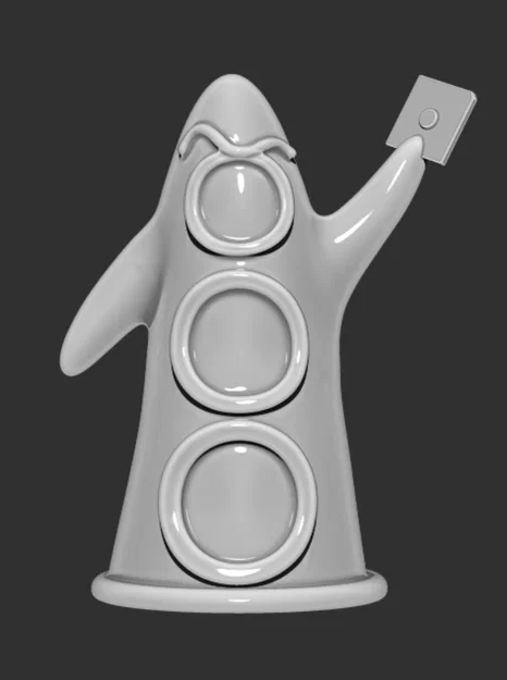 Mô hình Purple Tentacle từ tựa game Day of the Tentacle - Image 2