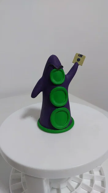 Mô hình Purple Tentacle từ tựa game Day of the Tentacle - Image 3