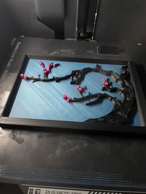 Tranh Hoa Anh Đào Nhật Bản - Dạng Ngang - Image 2