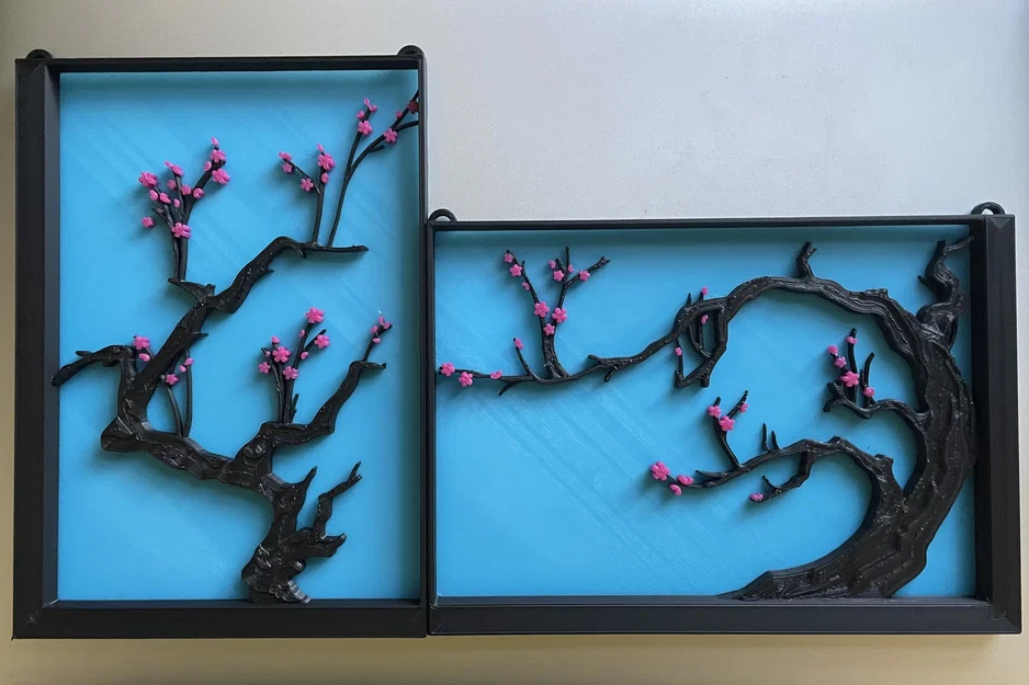 Tranh Cây Hoa Anh Đào Nhật Bản - Dạng Đứng - Image 3