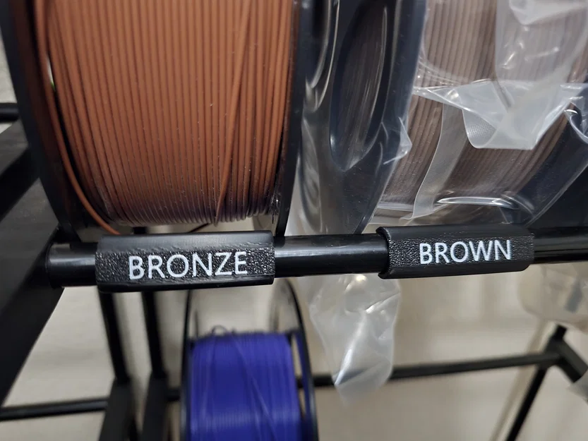 Thẻ Gắn Kệ Để Sợi In 3D (Dành cho kệ ống 13mm) - Image 1