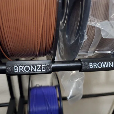 Thẻ Gắn Kệ Để Sợi In 3D (Dành cho kệ ống 13mm)