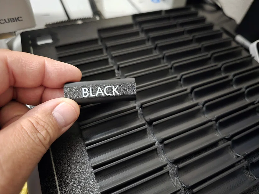 Thẻ Gắn Kệ Để Sợi In 3D (Dành cho kệ ống 13mm) - Image 2