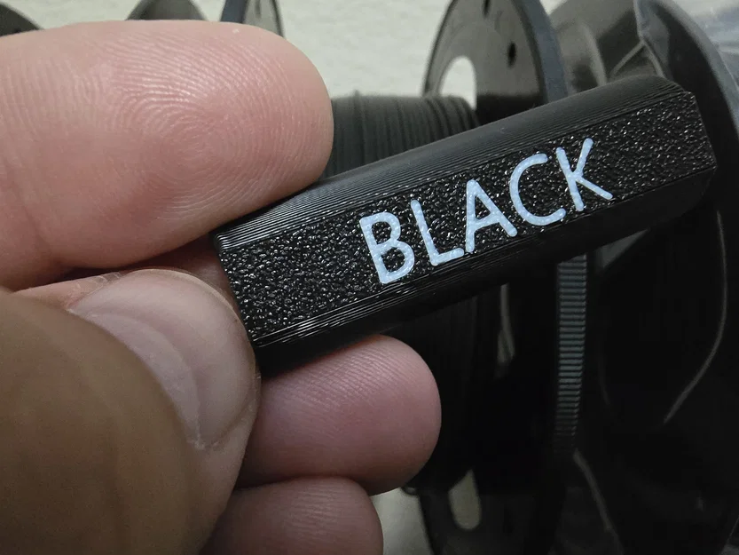 Thẻ Gắn Kệ Để Sợi In 3D (Dành cho kệ ống 13mm) - Image 3