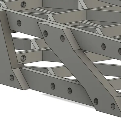 Khay Đựng Giấy A4 Hình Lục Giác - Thiết Kế Module