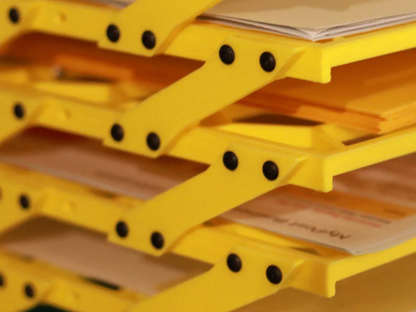 Khay Đựng Giấy A4 Hình Lục Giác - Thiết Kế Module - Image 13