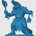Mô hình Lizardfolk Barbarian - Thumbnail 3