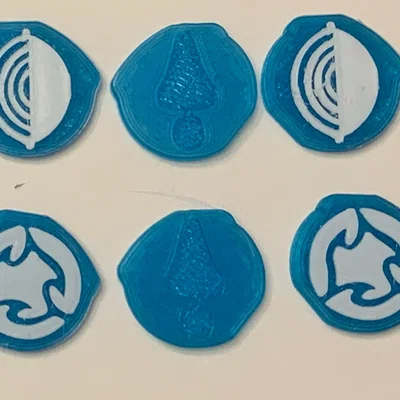 Spirit Island Reminder Tokens (Token Nhắc Nhở Cho Game Spirit Island)