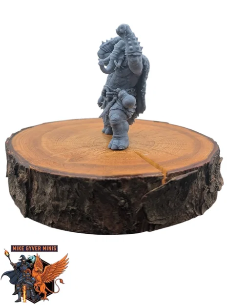 Elephantfolk Berserker - Mô hình thu nhỏ MGM sẵn sàng để in - Image 4