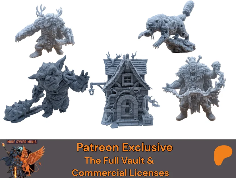 Elephantfolk Berserker - Mô hình thu nhỏ MGM sẵn sàng để in - Image 6