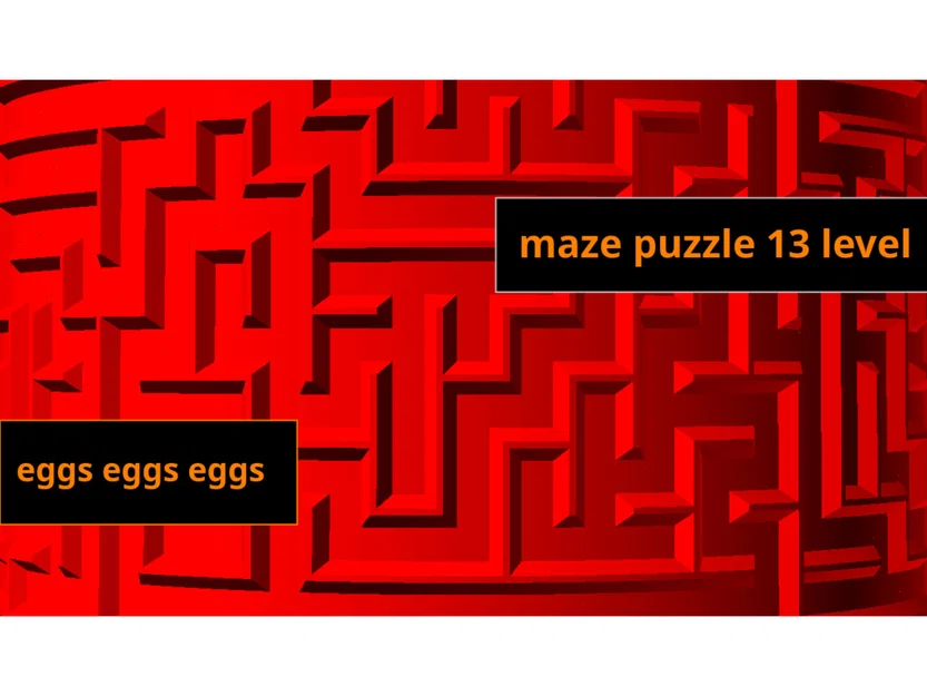1000 puzzle eggs - Thử thách mê cung 3D độc đáo - Image 1