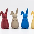 Tượng Thỏ Tai Cụp Phong Cách Tối Giản - Thumbnail 2