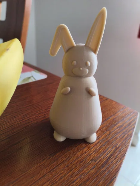 Tượng Thỏ Tai Cụp Phong Cách Tối Giản - Image 3