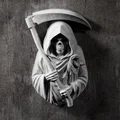 Phù điêu tượng bán thân Thần Chết (Grim Reaper Bust Relief #RoZ) - Thumbnail 5