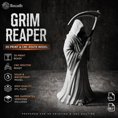 Tượng Thần Chết Grim Reaper #RoZ
