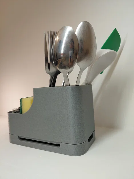 Khay Đựng Muỗng Đũa Kèm Khay Thoát Nước - Image 2