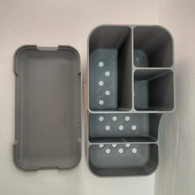 Khay Đựng Muỗng Đũa Kèm Khay Thoát Nước