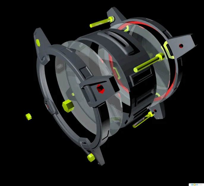 Ống Heo Tiết Kiệm Lắp Ghép Trong Suốt Bằng In 3D - Image 6