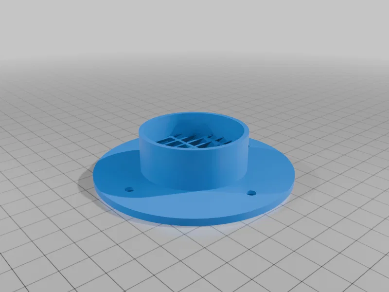 Nắp thông gió tròn (Lüftungsgitter) in 3D tiện dụng - Image 1