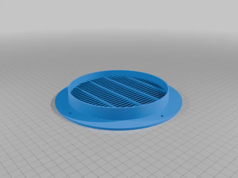 Nắp thông gió tròn (Lüftungsgitter) in 3D tiện dụng - Image 2