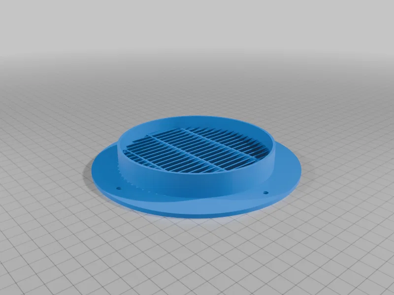 Nắp thông gió tròn (Lüftungsgitter) in 3D tiện dụng - Image 5