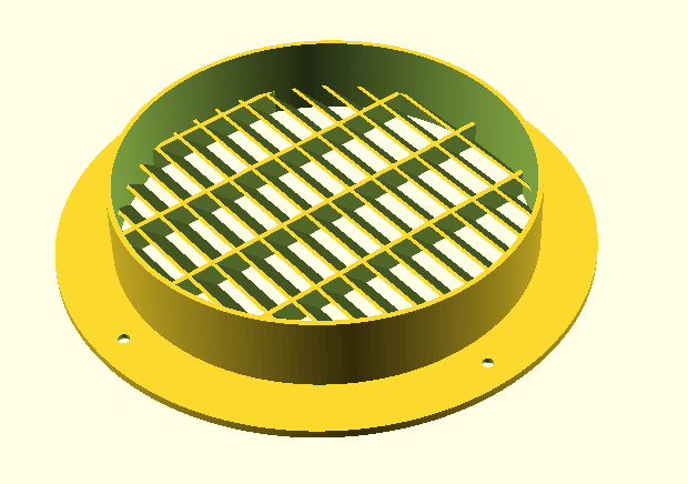 Nắp thông gió tròn (Lüftungsgitter) in 3D tiện dụng - Image 6