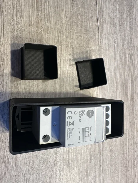 Hộp DIN (có ray bên trong) dùng cho biến áp hoặc bộ nguồn - Image 2