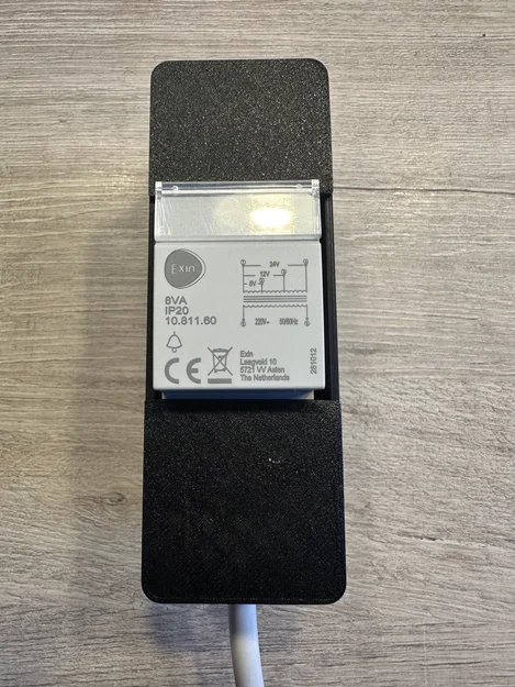 Hộp DIN (có ray bên trong) dùng cho biến áp hoặc bộ nguồn - Image 3