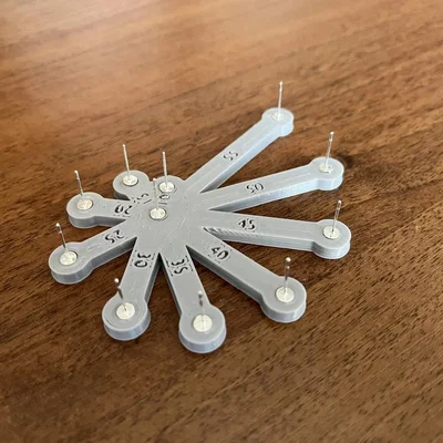 Dụng cụ đo độ dài dây chuyền 3D (Chain measuring tool) tiện lợi