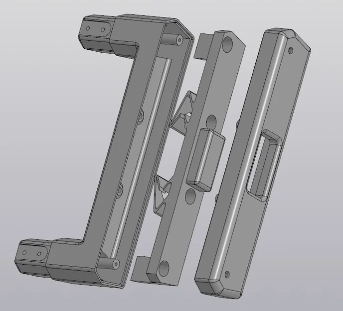 Tay cầm kéo vali 3D - Giải pháp sửa chữa vali tại nhà hiệu quả - Image 1
