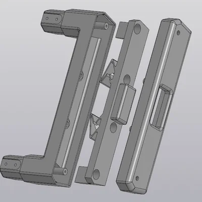 Tay cầm kéo vali 3D - Giải pháp sửa chữa vali tại nhà hiệu quả