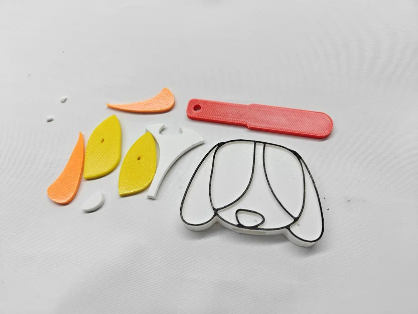 Móc Khóa Chú Cún Thò Lưỡi - Phụ Kiện Trang Trí Độc Đáo - Image 4