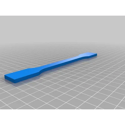 Dữ liệu thô kiểm tra độ bền kéo của các kiểu dáng và mật độ infill khác nhau