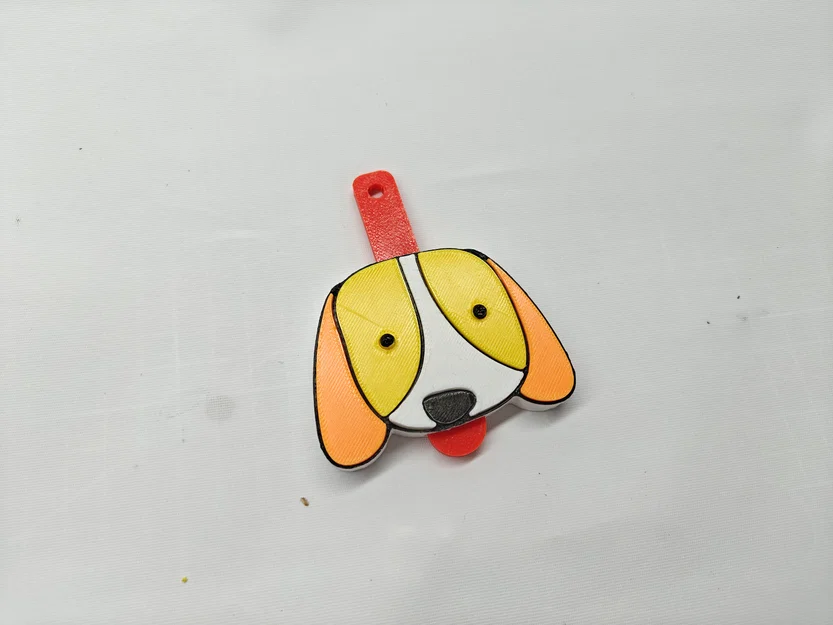 Móc Khóa Chú Cún Thò Lưỡi - Phụ Kiện Trang Trí Độc Đáo - Image 6