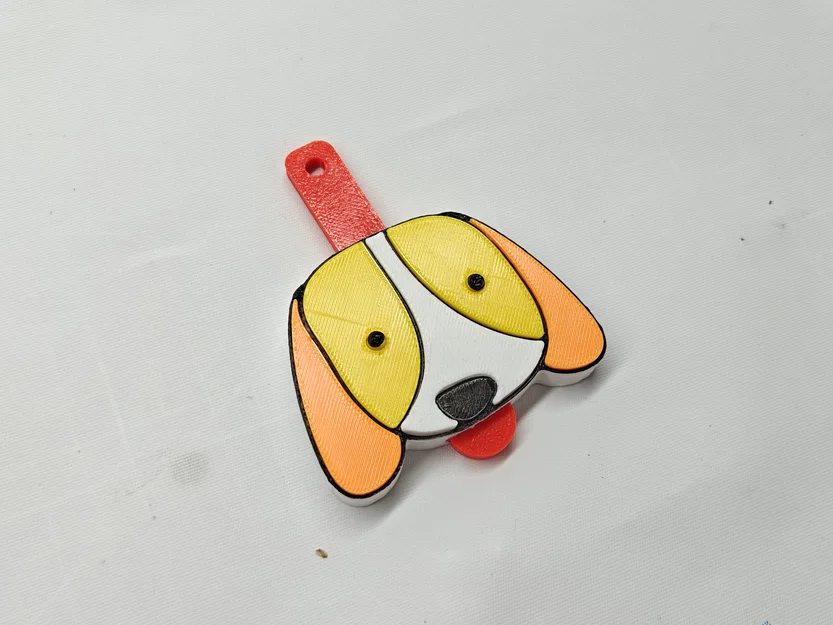 Móc Khóa Chú Cún Thò Lưỡi - Phụ Kiện Trang Trí Độc Đáo - Image 7