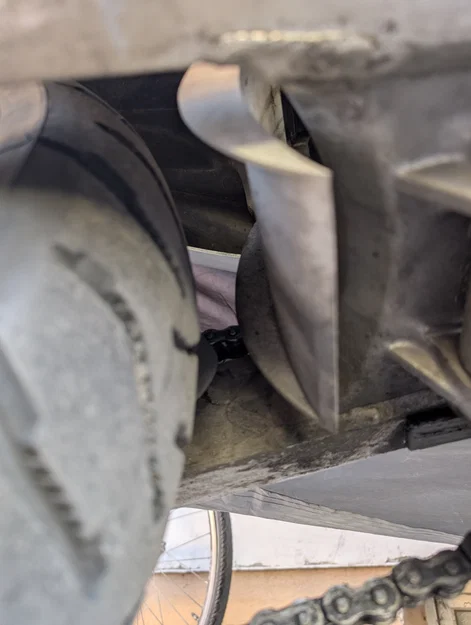 Chắn bùn in 3D cho mô tô Africa Twin - Phụ tùng thay thế bền bỉ - Image 1