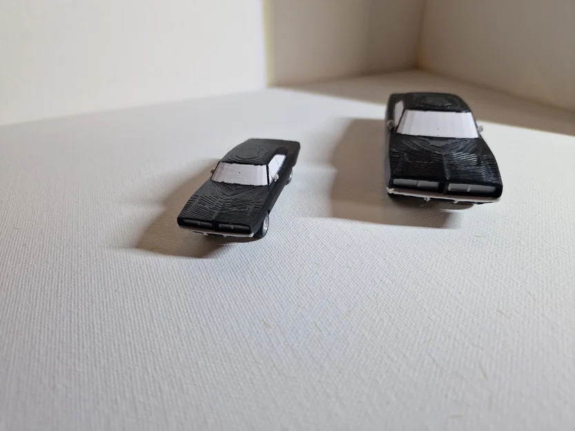 Mô hình in 3D Dodge Charger 1969 tỉ lệ 1:64 và 1:43 cực chất - Image 1