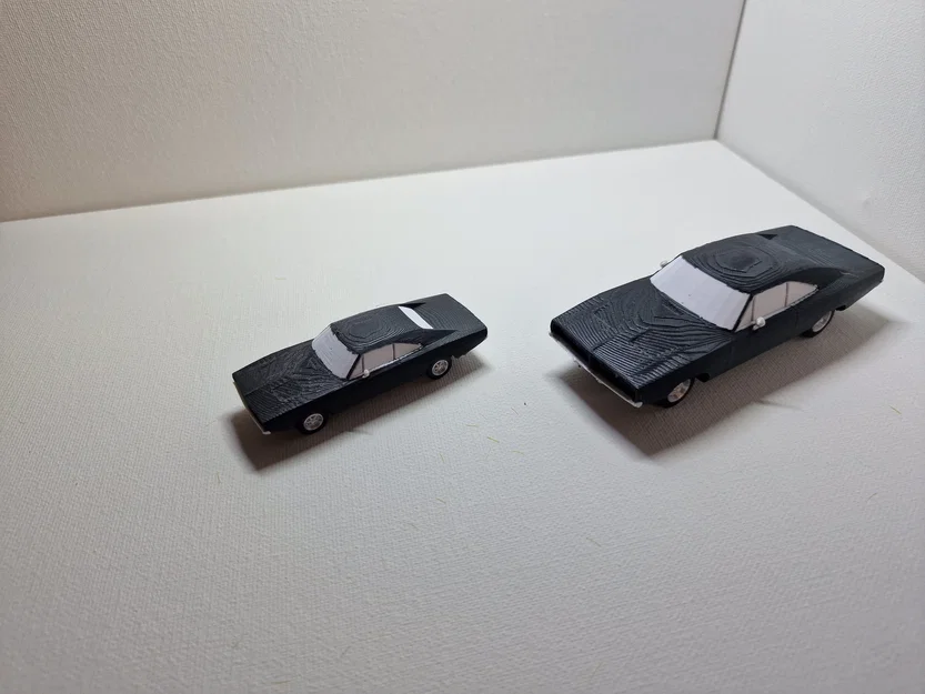 Mô hình in 3D Dodge Charger 1969 tỉ lệ 1:64 và 1:43 cực chất - Image 2