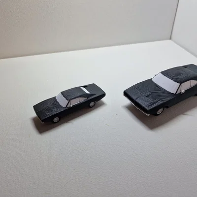 Mô hình in 3D Dodge Charger 1969 tỉ lệ 1:64 và 1:43 cực chất