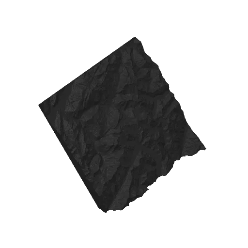 Mô hình địa hình 3D dãy núi Grindelwald - Eiger, Mönch, Jungfrau - Image 2