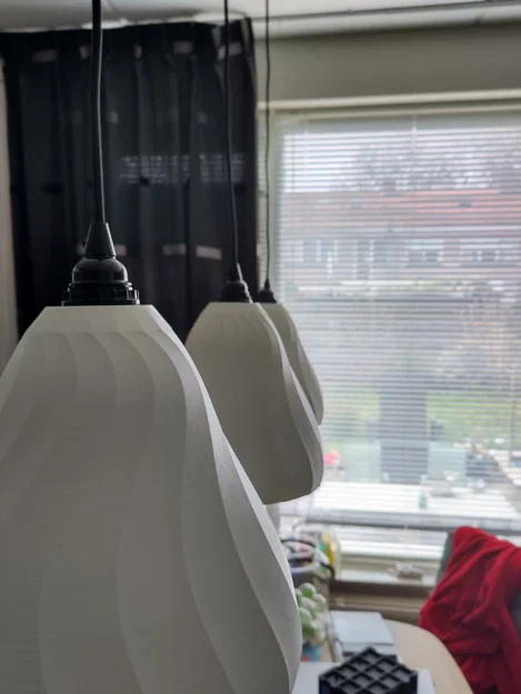 Chụp đèn Polygon Smooth 250 mm - Chế độ Vase Mode - Đuôi đèn E27 - Image 3