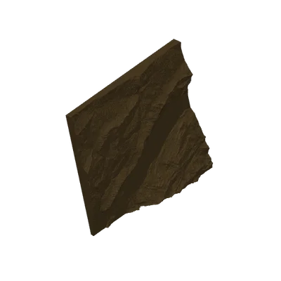 Mô hình địa hình 3D Hardergrat và Hồ Brienz in 3D chi tiết