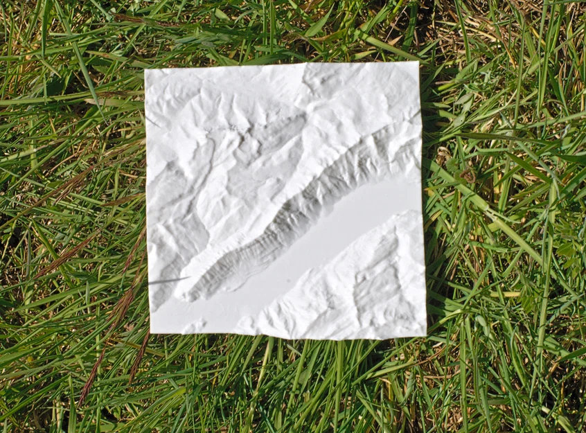 Mô hình địa hình 3D Hardergrat và Hồ Brienz in 3D chi tiết - Image 3