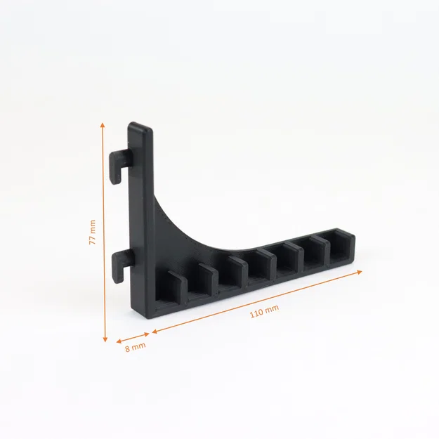 Giá treo băng keo tùy chỉnh cho bảng IKEA Skådis - Image 8