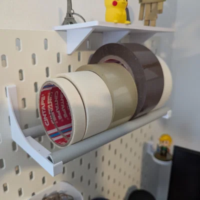 Giá đỡ băng keo cho bảng SKADIS (cần ống 16mm)