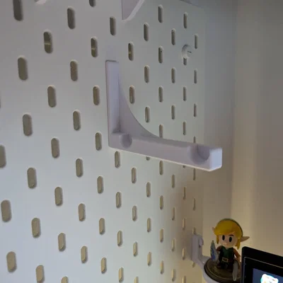 Giá đỡ băng keo cho bảng SKADIS (cần ống 16mm)